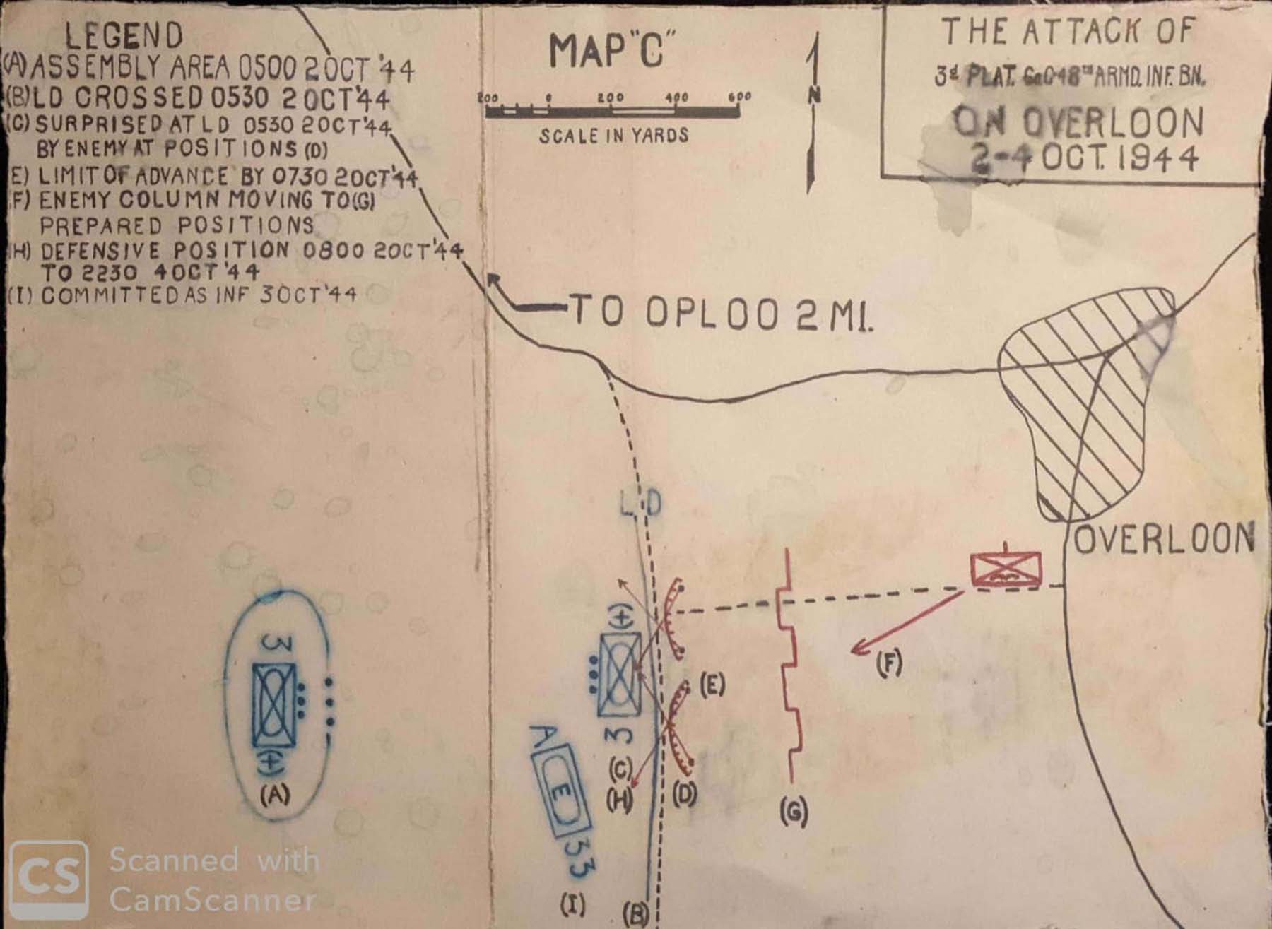 3/C/48 at Overloon 2-4 Oct 1944